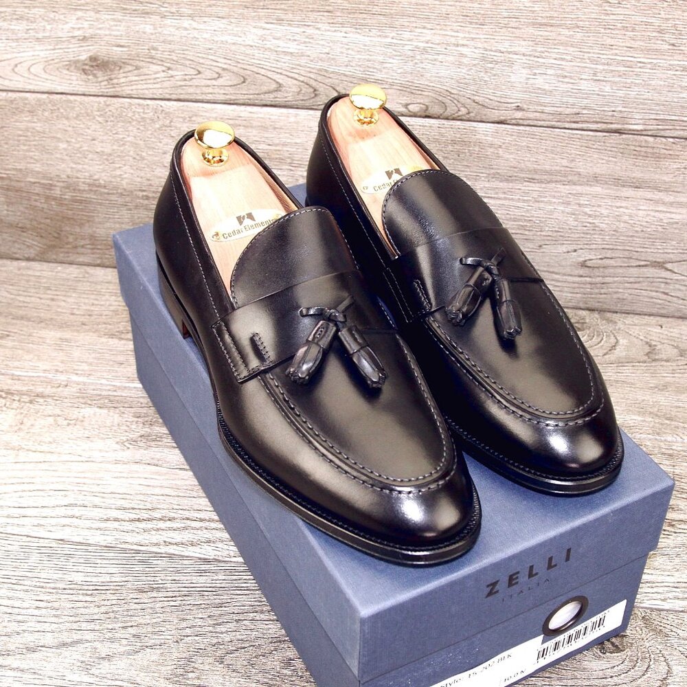 * NIB * $475 Nordstrom ZELLI Italia Como 10 M Italian Loafer * add $15 Trees